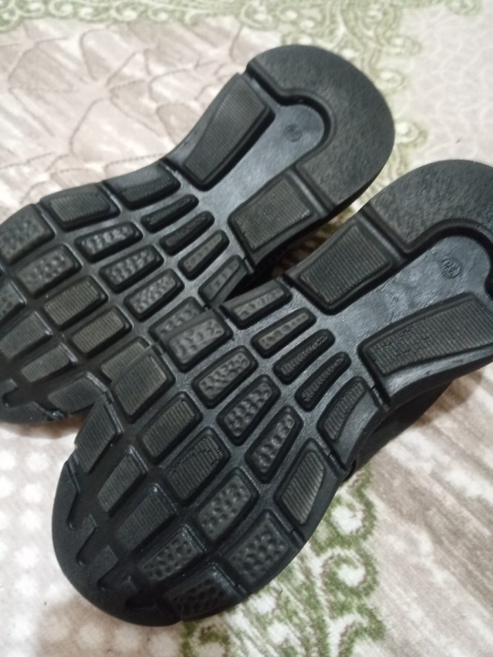 Siyah Yılan Desenli Kadın Günlük Sneaker - Görsel 2