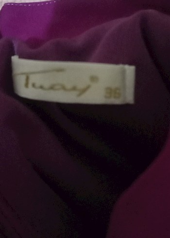 mor renkli abiye - Görsel 2