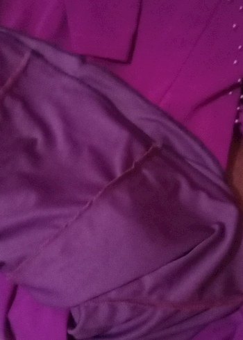 mor renkli abiye - Görsel 6