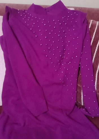 mor renkli abiye - Görsel 3