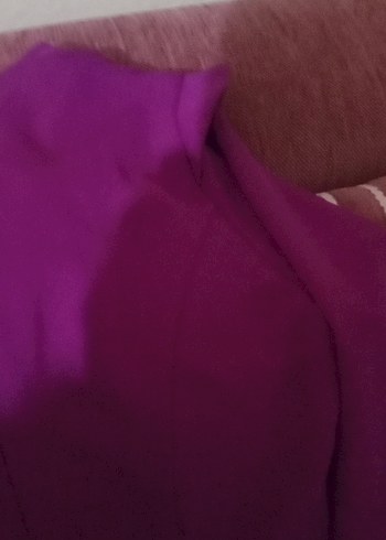 mor renkli abiye - Görsel 8