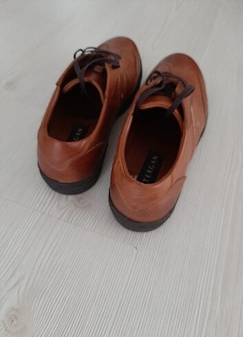 40 Beden kahverengi Renk #kahverengi #taba #tergan #bağcıklı #erkek #klasik #casual #ayak