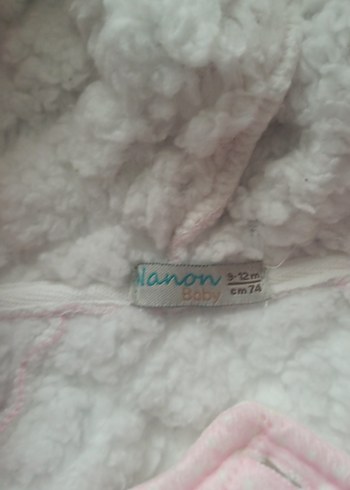 Düğmeli Kapüşonlu Pembe Bebek Tulumu - Görsel 2