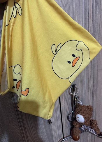  Beden Bir ucu kapalı saç bandı banana civcivli