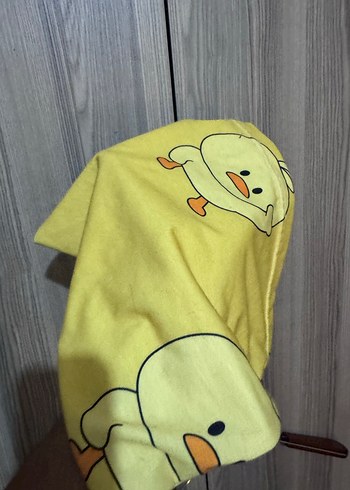  Beden sarı Renk Bir ucu kapalı saç bandı banana civcivli