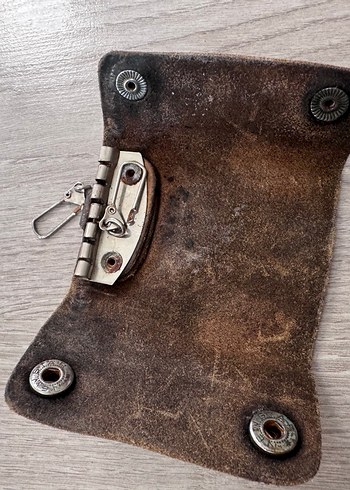 GERÇEK DERİ CEP ANAHTARLIK TOPLAYICI - Görsel 4