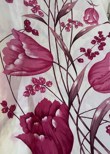 BABAANNE PERDESİ VİNTAGE KOLEKSİYONLUK Bordo Nakışlı Bohem Perde - Görsel 5