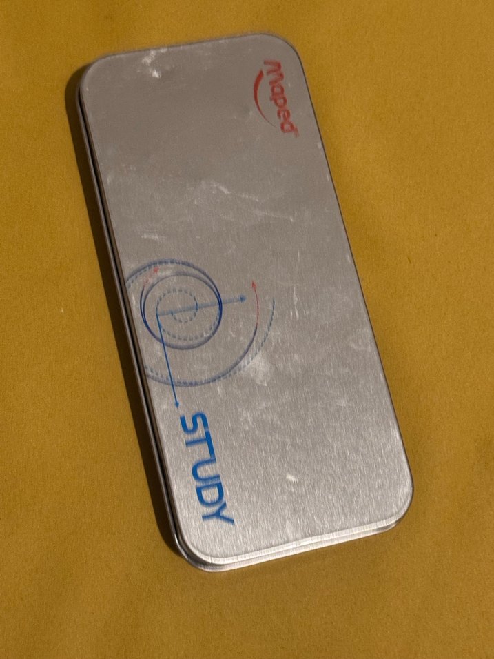 Metal Kutulu Okul Geometri Seti - Görsel 2