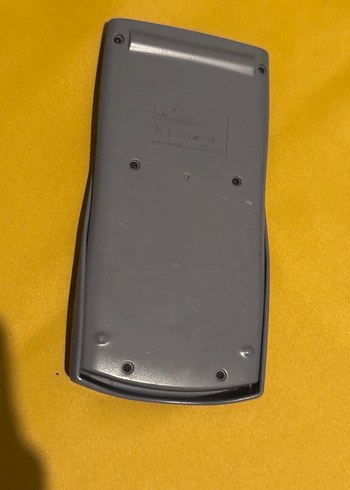 Casio Hesap Makinesi Siyah Sarı Kapaklı - Görsel 5