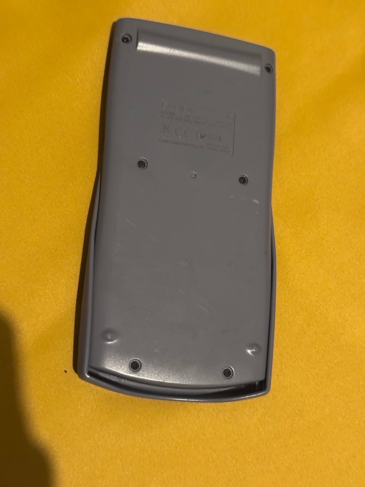 Casio Hesap Makinesi Siyah Sarı Kapaklı - Görsel 5