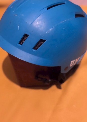 Mavi Biker bisiklet Kaskı Velcro - Görsel 4