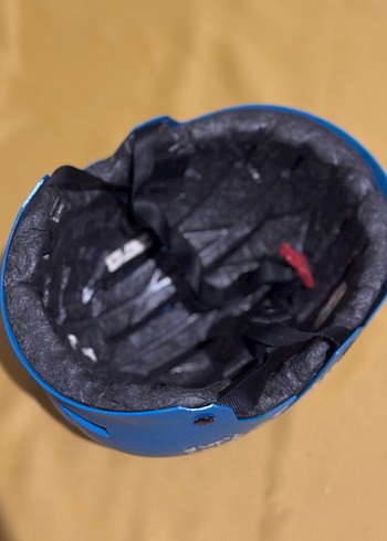 Mavi Biker bisiklet Kaskı Velcro - Görsel 2