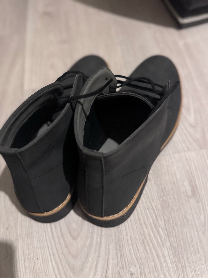 Siyah Süet Erkek Günlük Bot - Görsel 2