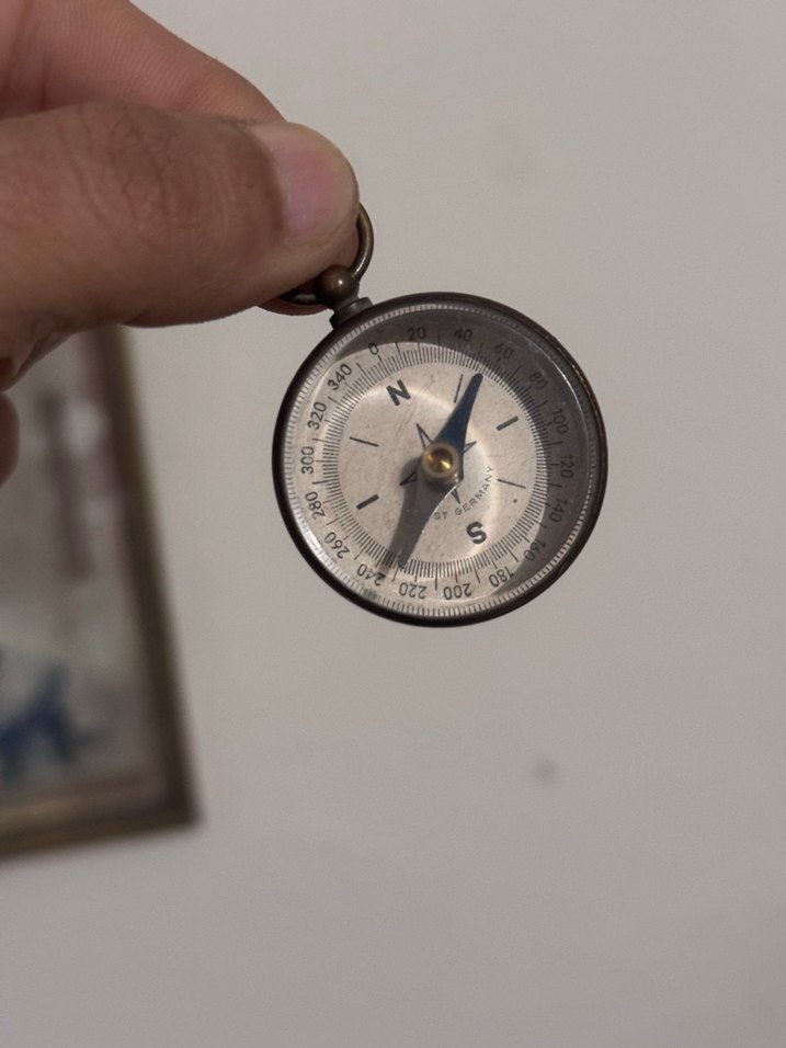 Vintage Manyetik  Pusula Alman KOLEKSİYONLUK - Görsel 4