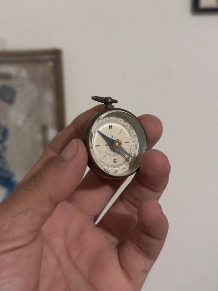 Vintage Manyetik  Pusula Alman KOLEKSİYONLUK - Görsel 2