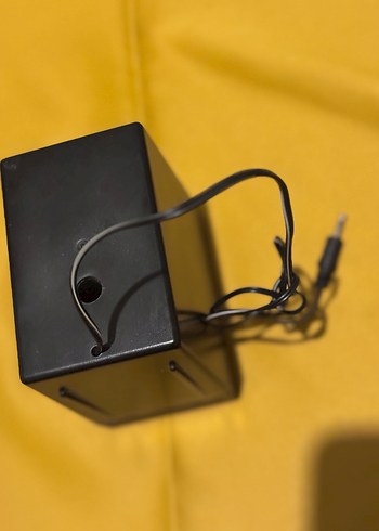 Siyah Renkli Müzik Sistemi Hoparlörü - Görsel 2