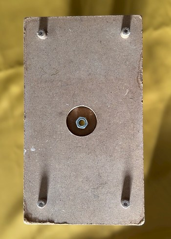 Bej Ahşap Çerçeve abajur girişli - Görsel 4