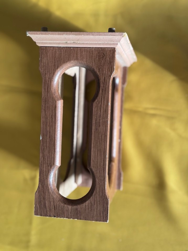 Bej Ahşap Çerçeve abajur girişli - Görsel 3