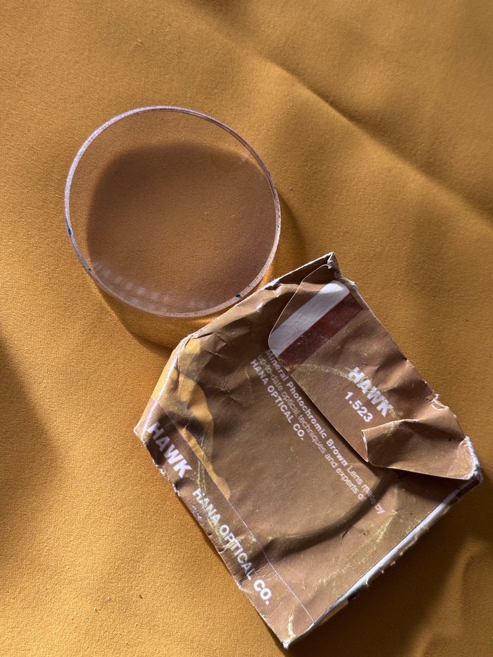 3 adet Bej Optik Lens ve Kutusu - Görsel 2