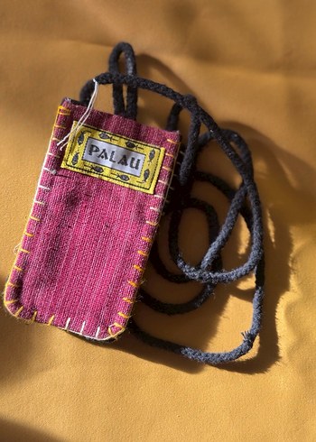 Nakışlı Bohem Kadın Örgü Çapraz Çanta - Görsel 2