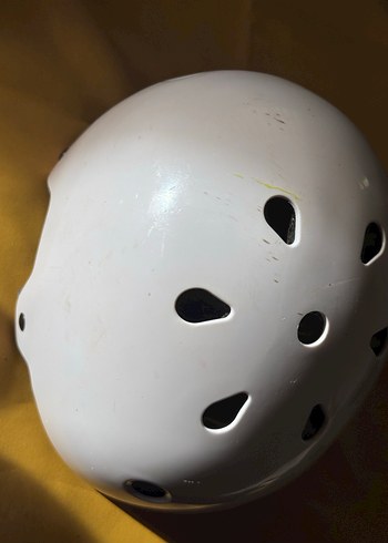 Decatlon Kırmızı Biker bisiklet 54cm Kaskı Velcro Bantlı - Görsel 4