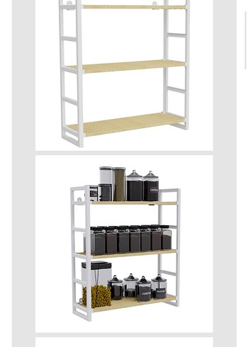 Segwood Stick Wood KİTAPLIK AYAKKABILIK RAF - Görsel 4