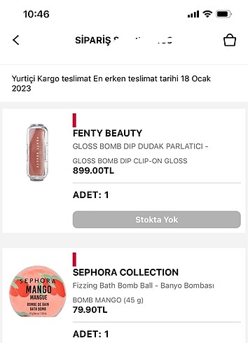 Fenty bomb dip dudak parlatıcı gloss