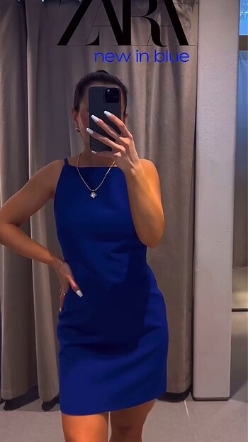 s Beden Zara zw collection kısa elbise