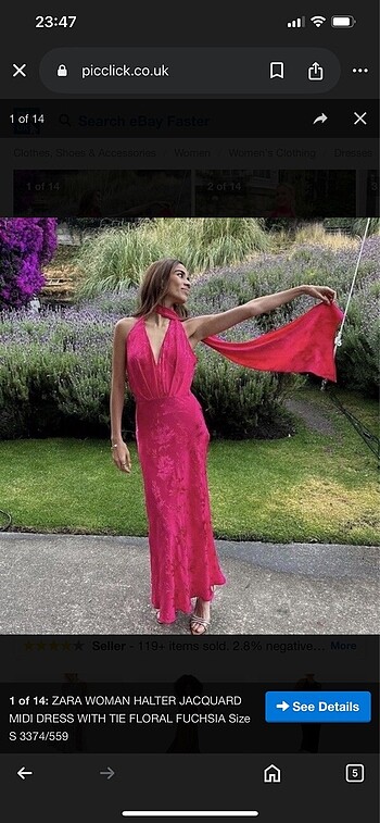 Bağcıklı jacquard midi elbise zara