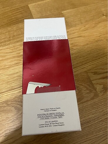 Beden Renk Zara red temptation baccharat rouge