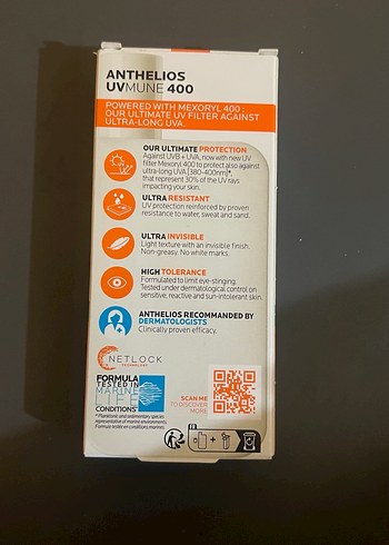 La Roche-Posay Anthelios UVmune 400 SPF 50+ Yağ Kontrolü - Görsel 2