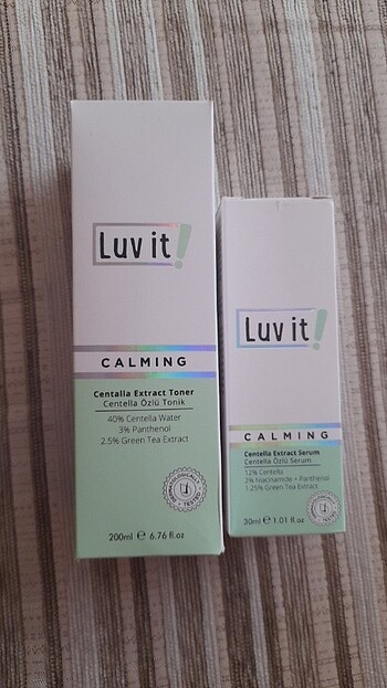 Luv it! Centalla Serum+Centalla Tonik 2'li Set