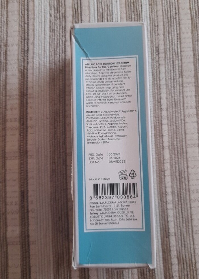 MaruDerm Azelaik Asit Serum - Görsel 3