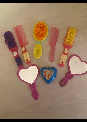 Oyuncak Saç Fırçası ve Tarak Seti - Görsel 3
