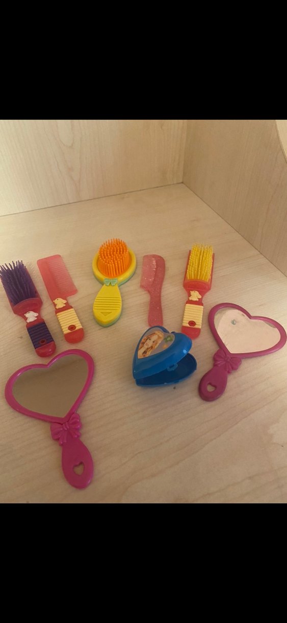Oyuncak  Saç Fırçası ve Tarak Seti - Görsel 2