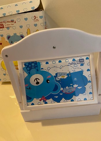 Mavi Çocuk Rafı ve Aynası - Görsel 5