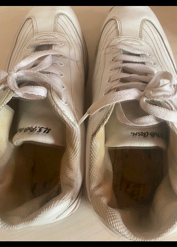 Beyaz Bağcıklı erkek Spor Ayakkabı - Görsel 4