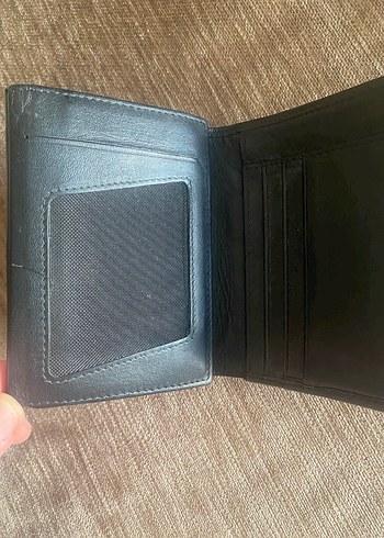 Siyah Vintage Erkek Cüzdanı - Görsel 2