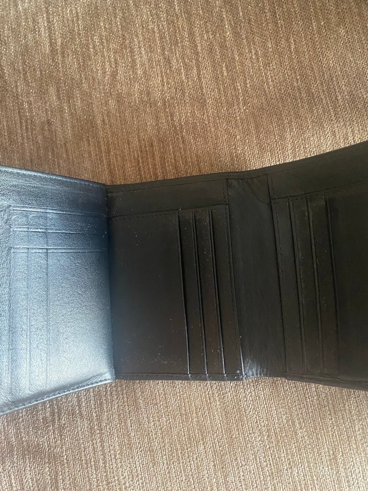 Siyah Vintage Erkek Cüzdanı - Görsel 5