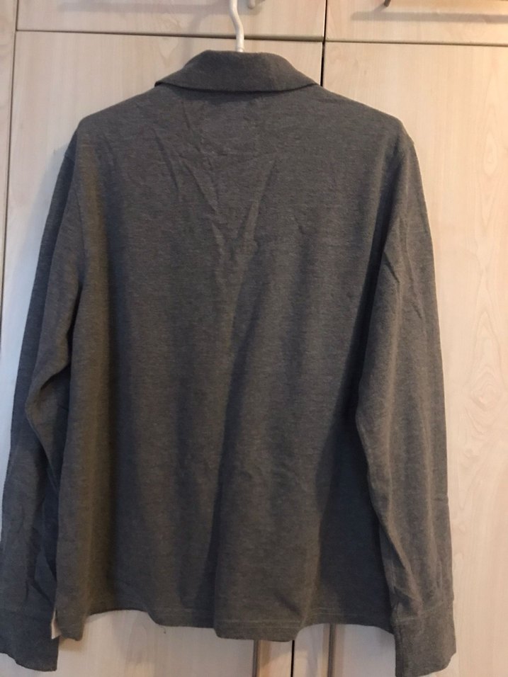 Erkek Gri Uzun Kollu  Mudo sweatshirt  Tişört - Görsel 2