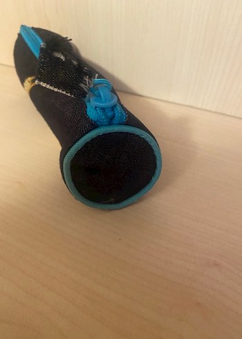 Mavi Fermuarlı kalem çantası - Görsel 2