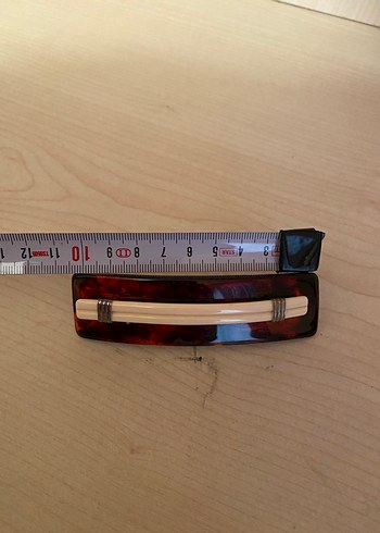 Bej Tokalı Vintage Kadın Saç Tokası - Görsel 4