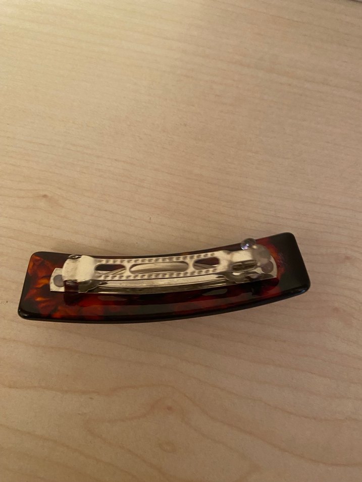 Bej Tokalı Vintage Kadın Saç Tokası - Görsel 2