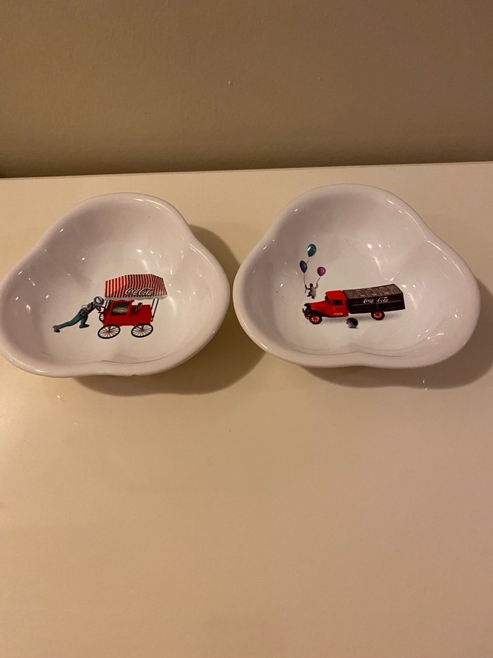 Seramik iki adet çerez tabağı - Görsel 2