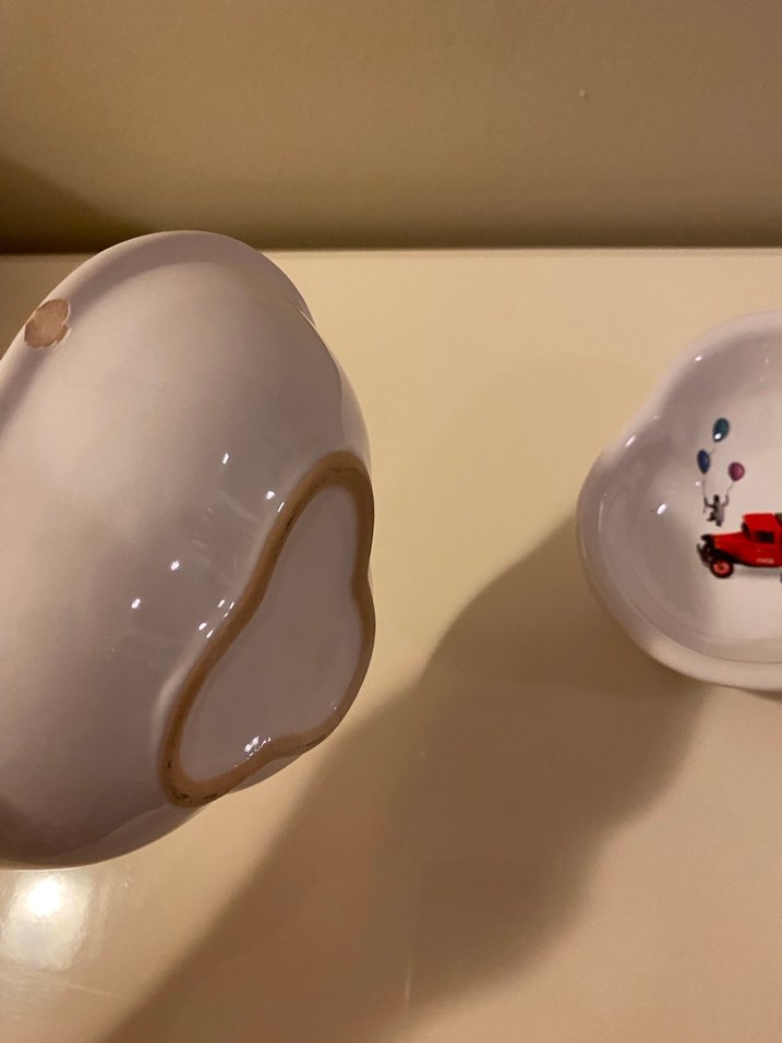 Seramik iki adet çerez tabağı - Görsel 3