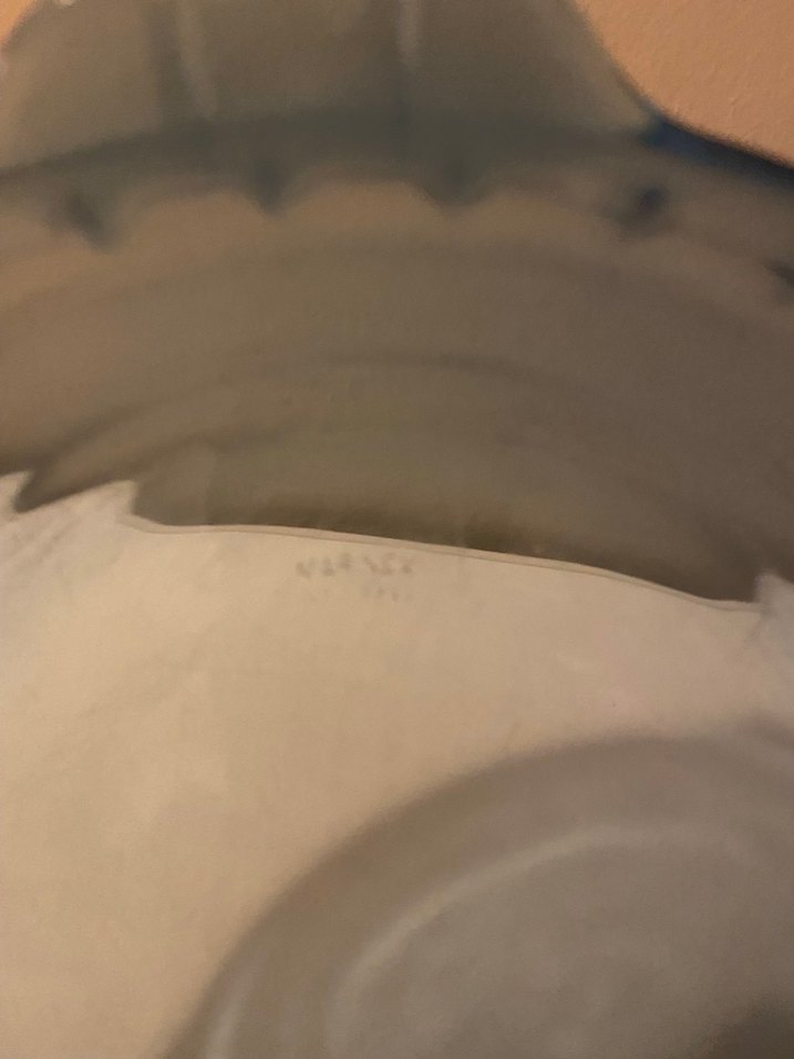 Mavi Yuvarlak  Cam Tabak - Görsel 4