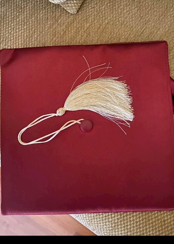 Bordo Drapeli Kadın Mezuniyet Elbisesi - Görsel 7