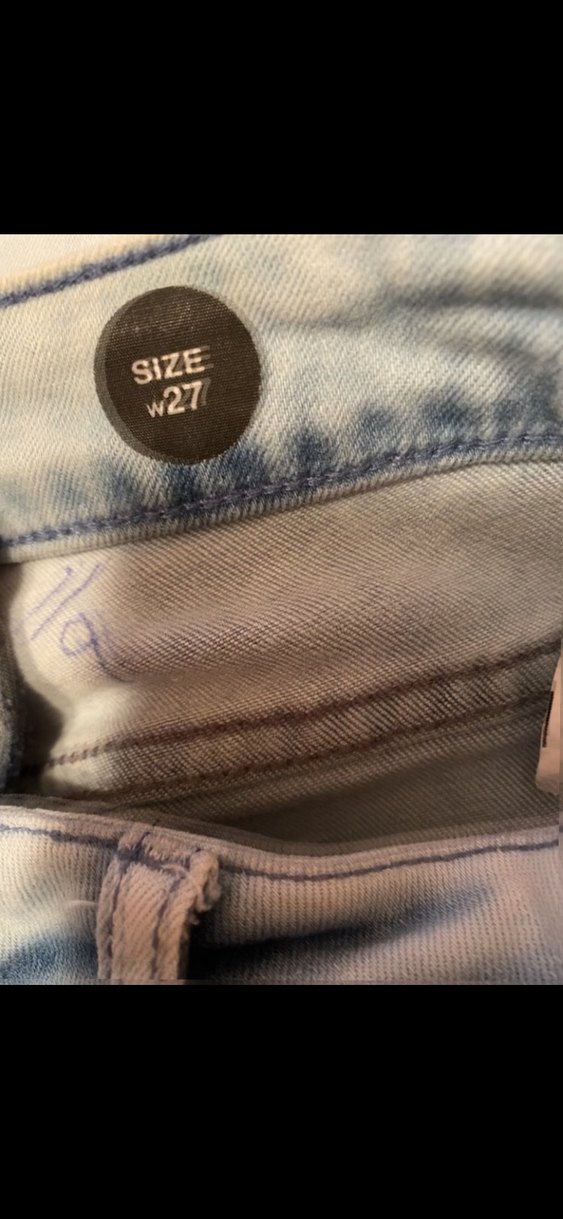 Açık Mavi  Koton Yırtık Skinny Jean — görsel 4/8