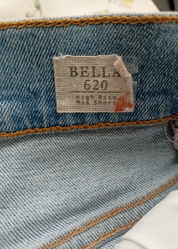 Colin's Düğmeli Mavi Kadın Mini Denim Şort