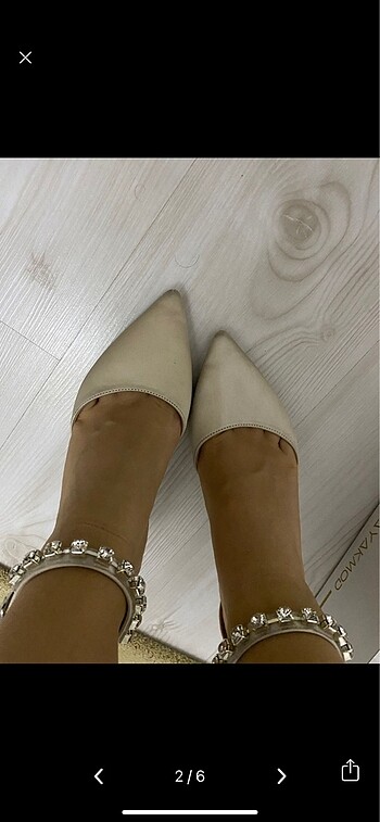 Zara Taşlı stletto